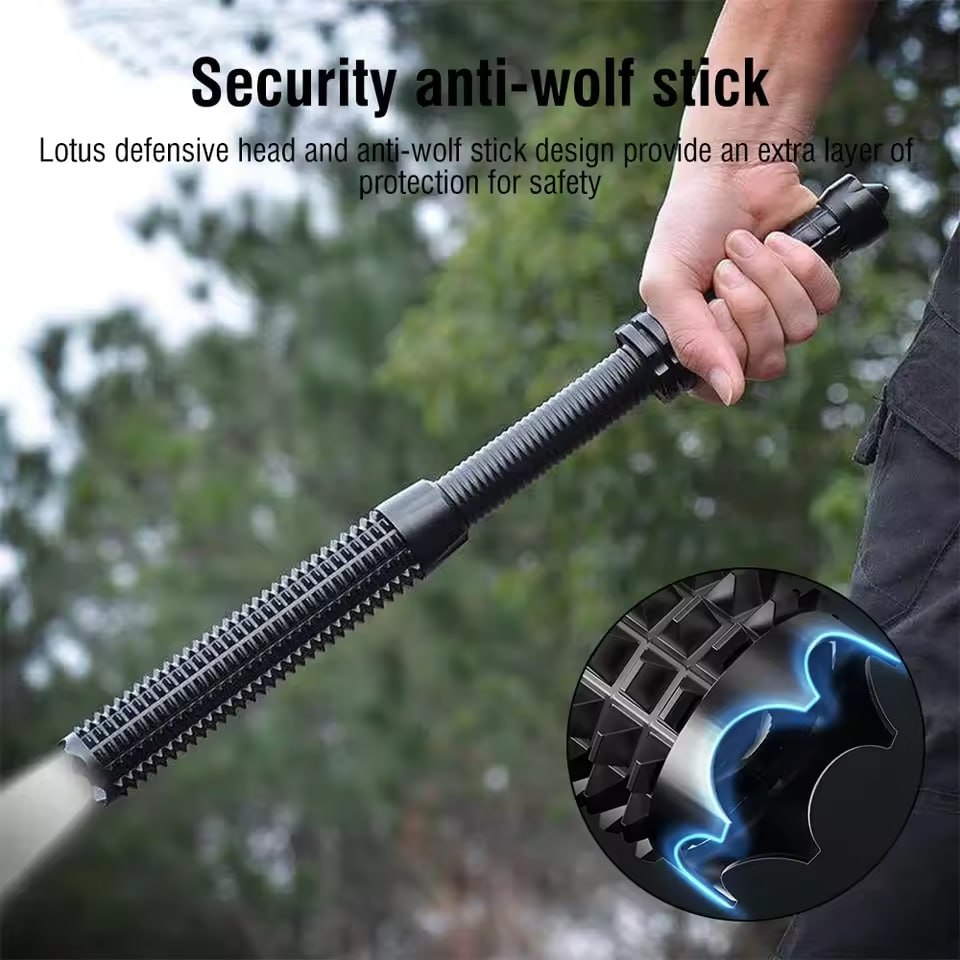 Discount 50%🚀Super-bright LED self defense flashlight