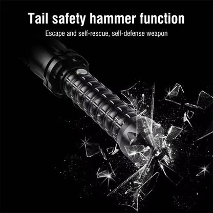 Discount 50%🚀Super-bright LED self defense flashlight